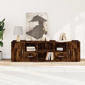 VidaXL Hoekkast 160x40x45 cm bewerkt hout gerookt eikenkleurig
