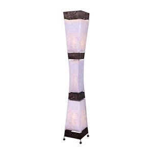 Woru Vloerlamp Adrian, Capiz schelpen, hoogte 150 cm