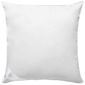 ERWIN M. Kussen Hypno dons/veren; 80x80 cm (BxL); wit