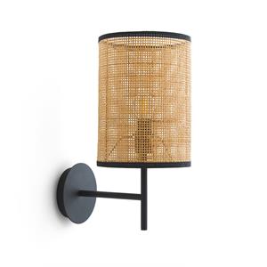LA REDOUTE INTERIEURS Wandlamp in ijzer en rotan, Cara
