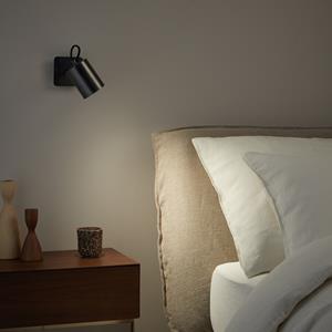 AM.PM Verstelbare spot wandlamp grafiet afwerking, Girevole