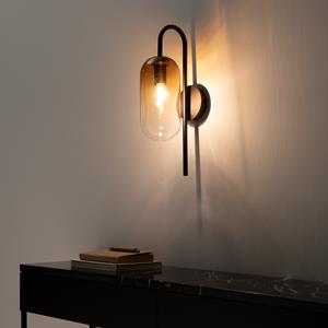 AM.PM Wandlamp in amber glas, Linterna