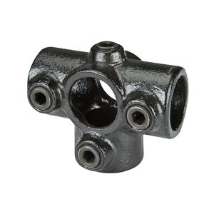 Kopp Mac Lean elstuk Kruis Zwart Ø28mm
