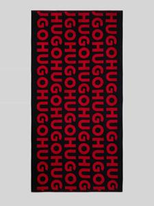 HUGO Handdoek met labelprint, model 'MONOGRAM'