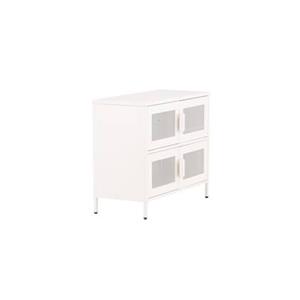 Fjôrd  Dressoir Wit 90cm - Metaal - Nett