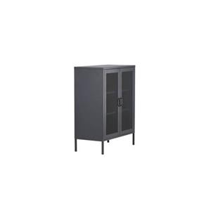 Fjôrd  Dressoir Grijs Doors 40cm - Staal - Misha