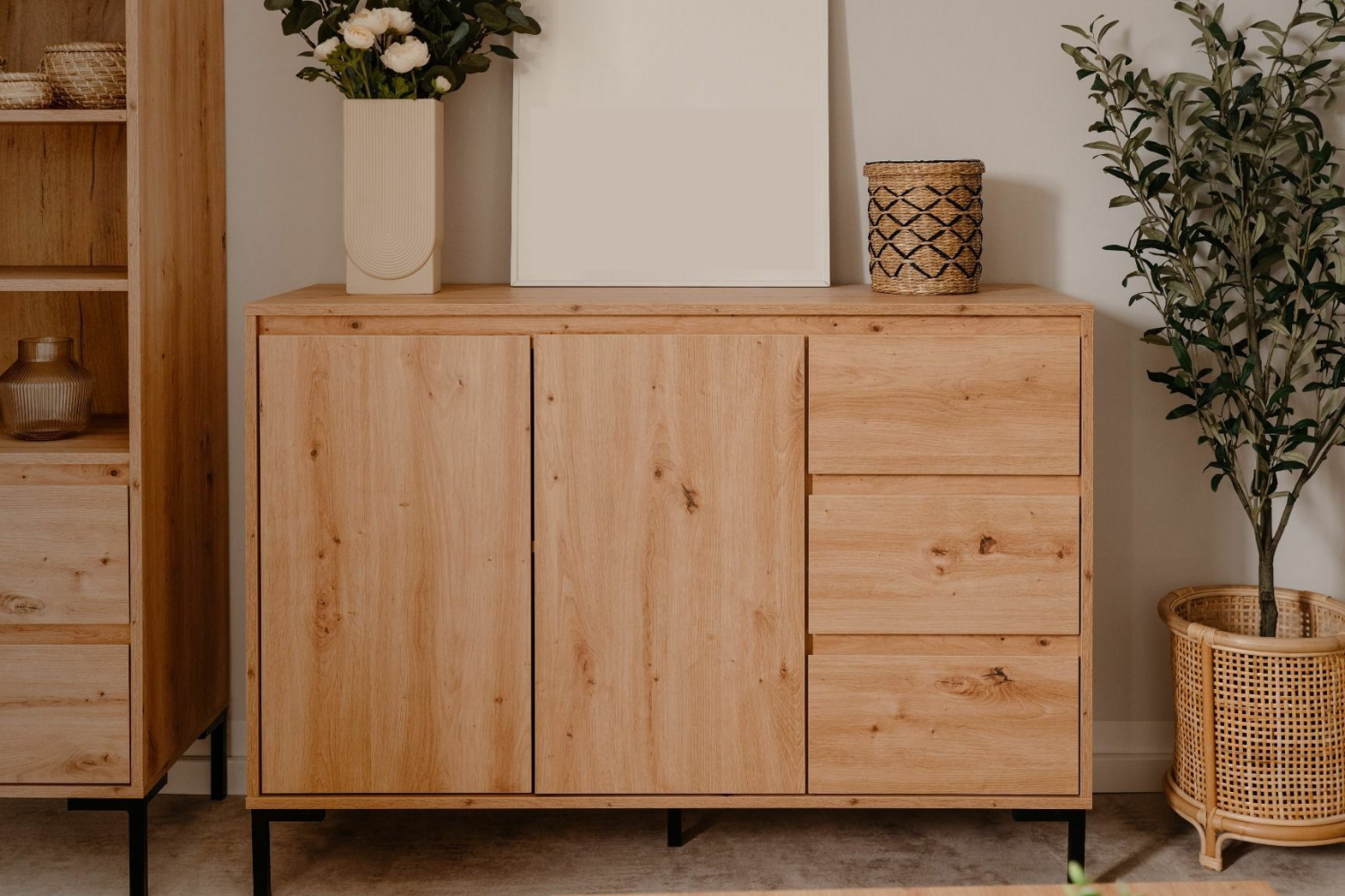 Commode Finori Korsika Artisian Oak