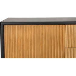 Housecraft Living Coztilla Dressoir Zwart| Bruin