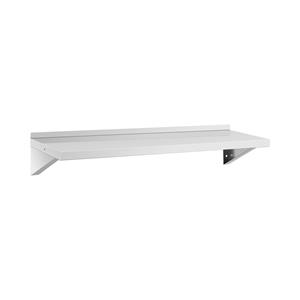 Royal Catering Wandplank - RVS - 120x40 cm - tot 80 kg - 