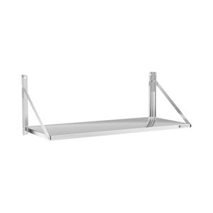 Royal Catering Artikelnaam Wandbord - opvouwbaar - 120 x 45 cm - 40 kg - RVS
