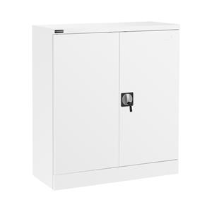 Fromm & Starck Metalen kast - 102 cm - 2 planken - wit