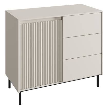 Meubella Dressoir Orvana - Beige - 103 cm