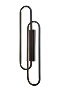 Lucide THELMA - Wandlamp - LED Dimb. - 1x35W 2700K - Zwart