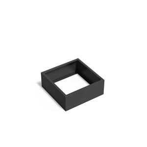Tuinvoordeel FLORIDA alu. 100x100x40 cm plantenbak zonder bodem