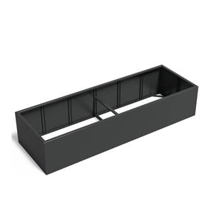 Tuinvoordeel FLORIDA alu. 300x100x60 cm plantenbak zonder bodem