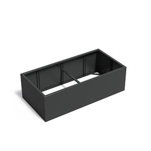 Tuinvoordeel FLORIDA alu. 200x100x60 cm plantenbak zonder bodem