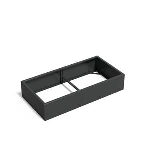 Tuinvoordeel FLORIDA alu. 200x100x40 cm plantenbak zonder bodem