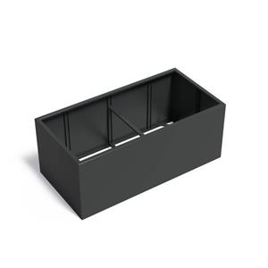 Tuinvoordeel FLORIDA alu. 200x100x80 cm plantenbak zonder bodem
