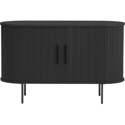 By fonQ Alon Dressoir - B 120 cm - Zwart Eiken