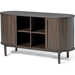Giga Living  Dressoir Donker Eikenhout - 140x45x76cm - Meta
