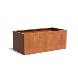 Tuinvoordeel Andes cortenstaal 200x100x80 cm plantenbak