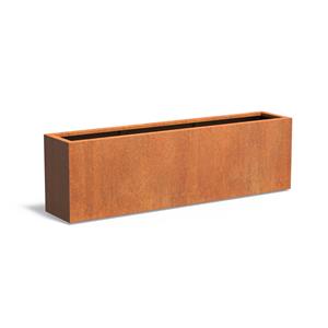 Tuinvoordeel Andes cortenstaal 200x40x60 cm plantenbak