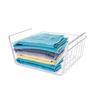 Storage Solutions Hangmand voor kast - metaal - 30 x 26 x 14 cm - grijs - kastmandje -