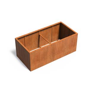 Tuinvoordeel Andes cortenstaal 200x100x80 cm zonder bodem