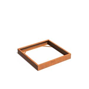 Tuinvoordeel Andes cortenstaal 140x140x20 cm zonder bodem