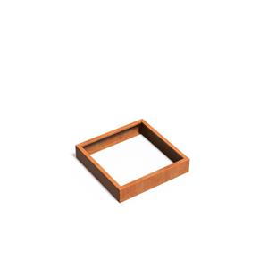 Tuinvoordeel Andes cortenstaal 100x100x20 cm zonder bodem