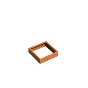 Tuinvoordeel Andes cortenstaal 80x80x20 cm zonder bodem
