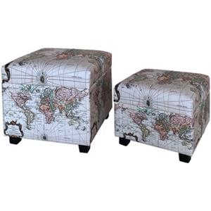 Signes Grimalt Trunks, opbergdozen  Set Van 2 Wereldkoffers