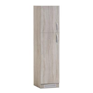 Praxis Paprika Kolomkast 60cm Geborsteld Eik Melamine