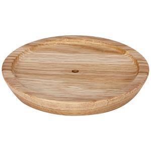 Vega Houten plank Cornu; 13.8x2 cm (ØxH); eiken; rond
