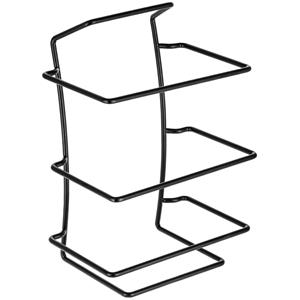 Vega Etagère Ionia; 26.1x38.9x20.3 cm (BxHxD); zwart; rechthoekig