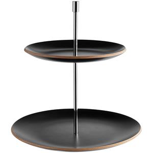 Vega Etagère Palime rond; 25x26 cm (ØxH); zwart; rond