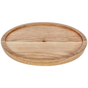 Vega Houten plank Cornu; 20.8x2 cm (ØxH); eiken; rond