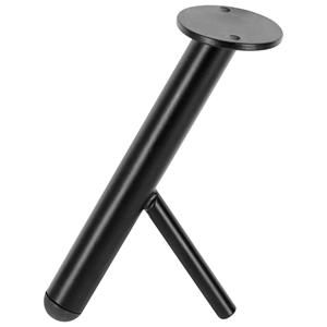 Vega Voetenset Cornu 3-delig; 7.1x12.4 cm (ØxH); zwart; rond; 3 stuk / verpakking