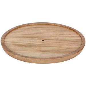 Vega Houten plank Cornu; 27.8x2 cm (ØxH); eiken; rond