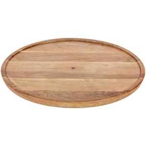 Vega Houten plank Cornu; 34.8x2 cm (ØxH); eiken; rond