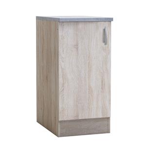 Praxis Paprika Onderkast 40cm Geborsteld Eik Melamine