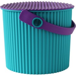 Hachiman Omnioutil Opbergemmer - Mini - Blauw|Paars