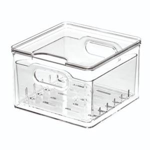 IDesign  Opbergbox voor Fruit, Klein, 15.2 x 15.2 x 10.7 cm, Kunststo