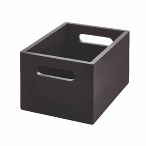 IDesign  Opbergbox met Handgrepen, 19 x 25.5 x 15 cm, Paulownia Hout,