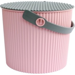 Hachiman Omnioutil Opbergemmer - S - Roze|Grijs