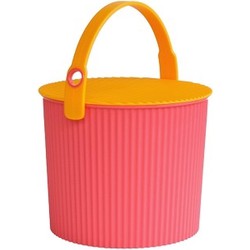 Hachiman Omnioutil Opbergemmer - S - Roze|Oranje