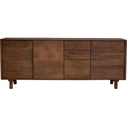Giga Meubel  Dressoir Naturel 200cm - Mangohout - Carlien