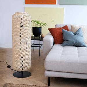 Dyberg Larsen Boom vloerlamp met bamboe kap