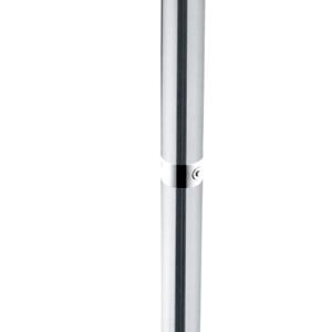 HELL LED vloerlamp Evolo CCT, mat nikkel/chroom