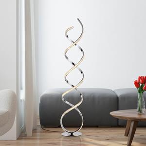 PAUL NEUHAUS LED vloerlamp Kiribi, metaal, 140 cm, dimbaar